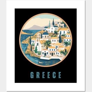 Greece Posters and Art